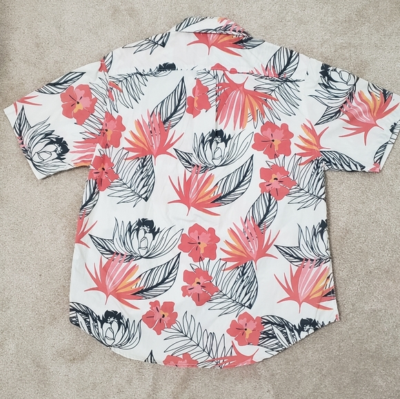 Ava Sky/Fighting Eel Men's Aloha Shirt James - Picture 2 of 6